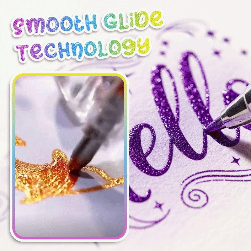 Movlive® Unique Colors Magic Gel Pens Set