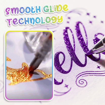 Movlive® Unique Colors Magic Gel Pens Set