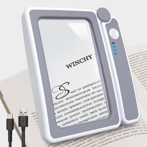 Movlive® LED Light Book Page Magnifier