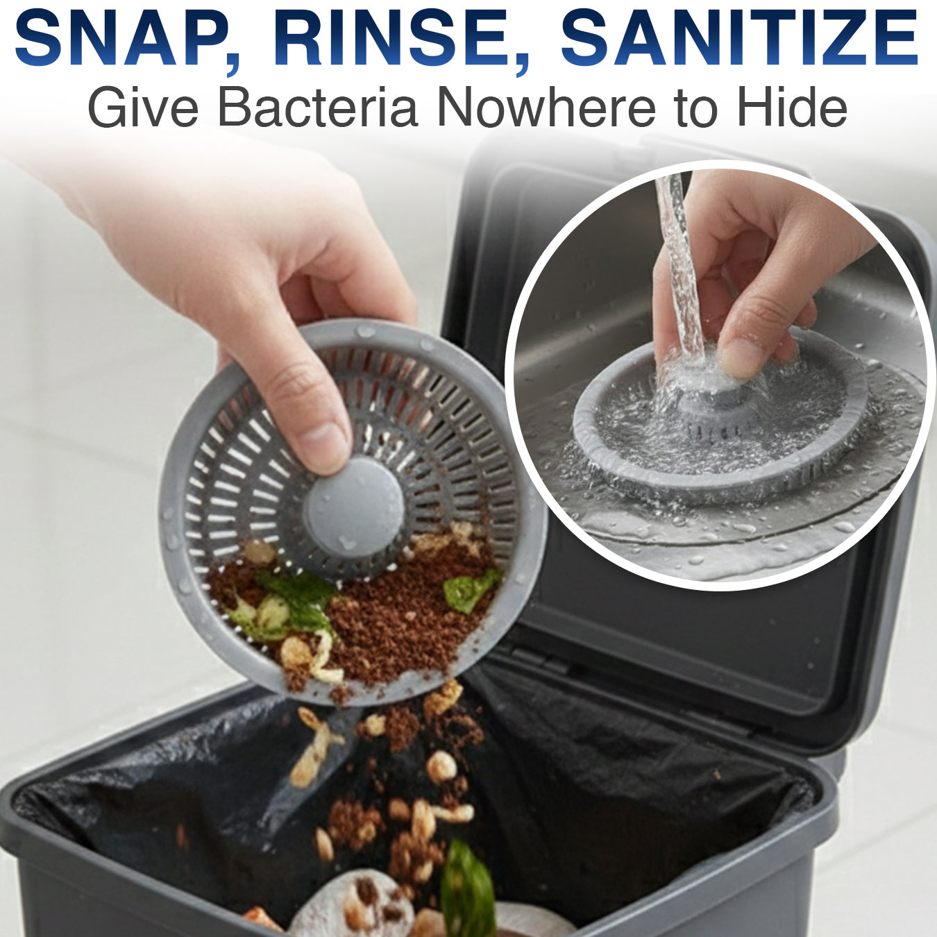 Movlive® Kitchen Sink Drain Strainer and Stopper 💦