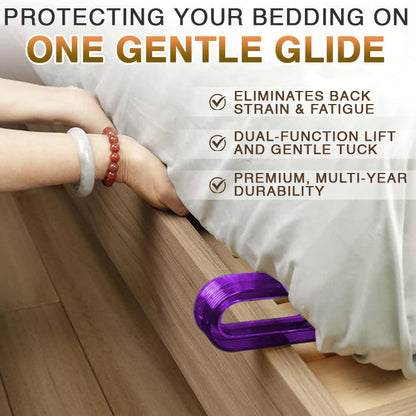 Movlive® Bed Maker Tool 🛏️ Mattress Lifter & Sheets Tucker