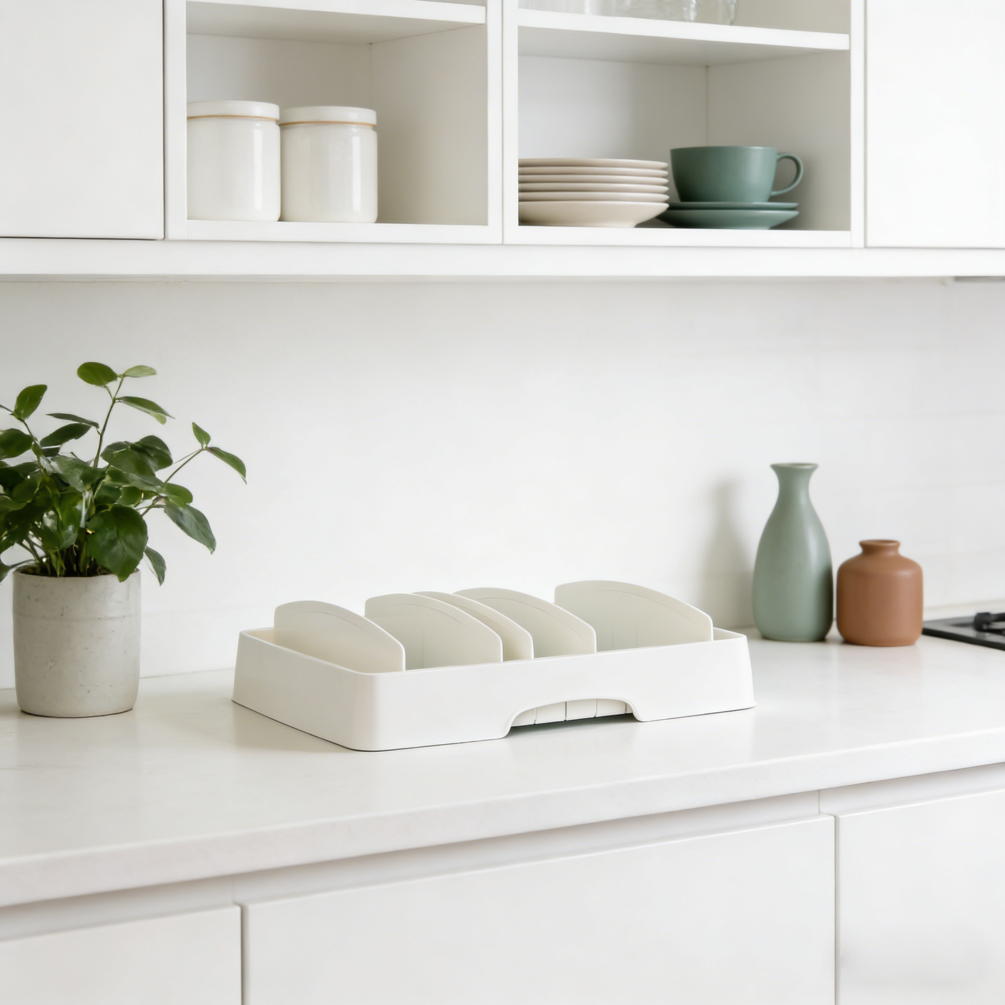 Movlive® Adjustable Kitchen Lid & Storage Organizer