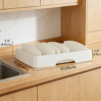 Movlive® Adjustable Kitchen Lid & Storage Organizer